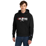 Elite Champion Reverse Weave Hooded Sweatshirt - S101 Black