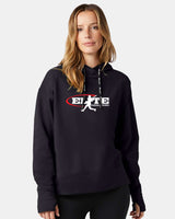 Elite Champion Women's Sport Hooded Sweatshirt - CHP100 Black