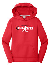 Youth Elite Baseball Training Red Hoodie - PC590YH