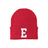 Elite Cuffed Red Knit Hat